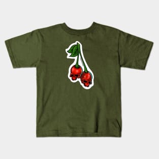 Skull Cherries Kids T-Shirt